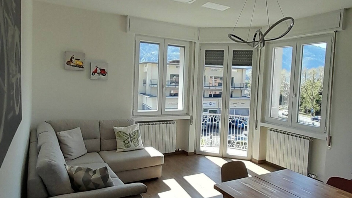 Costa Volpino Apartment | Apartment 'Aurora' with Mountain View, Private Terrace and Wi-Fi