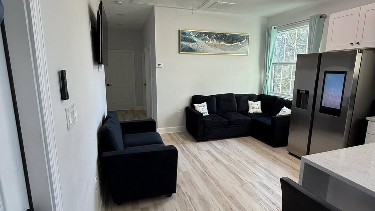 Palm River-Clair Mel Apartment | Apartment B in a two-story duplex.