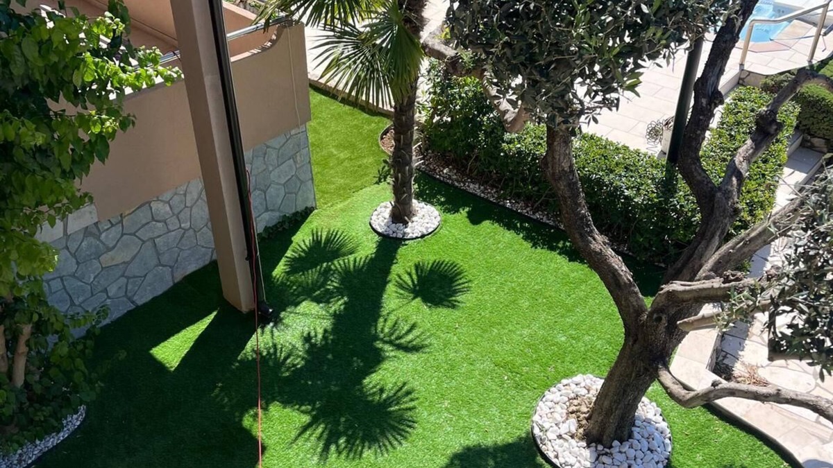 Kornic Apartment | Apartment Barbara033 with the pool and a perfect sea view