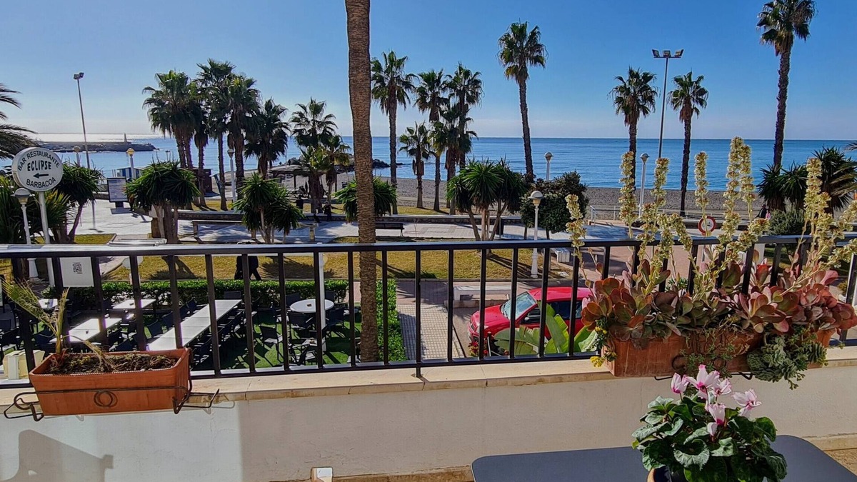 Caleta de Velez Apartment | Apartment 'Beach Panorama Caleta' Waterfront and Air Conditioning