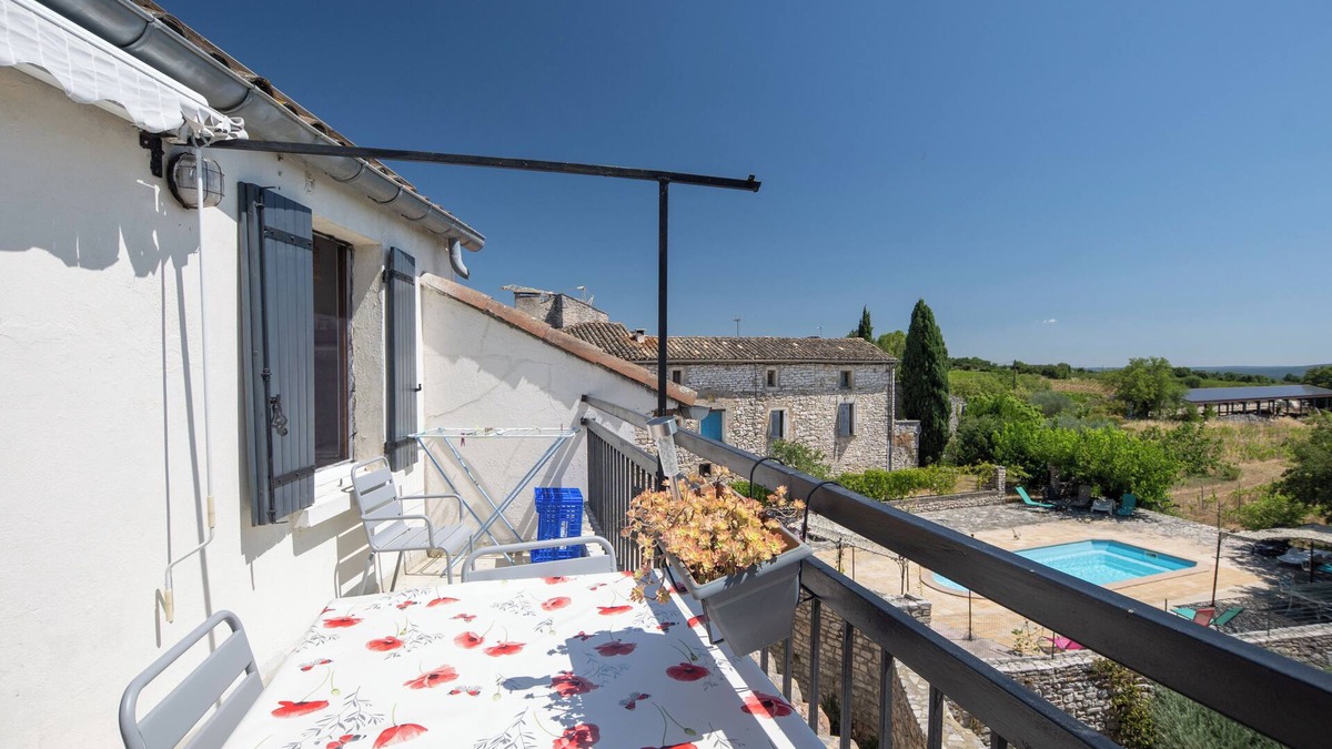 Orgnac-l'Aven Apartment | Apartment 'Bellevue De La Maréchale' with Private Pool and Wi-Fi