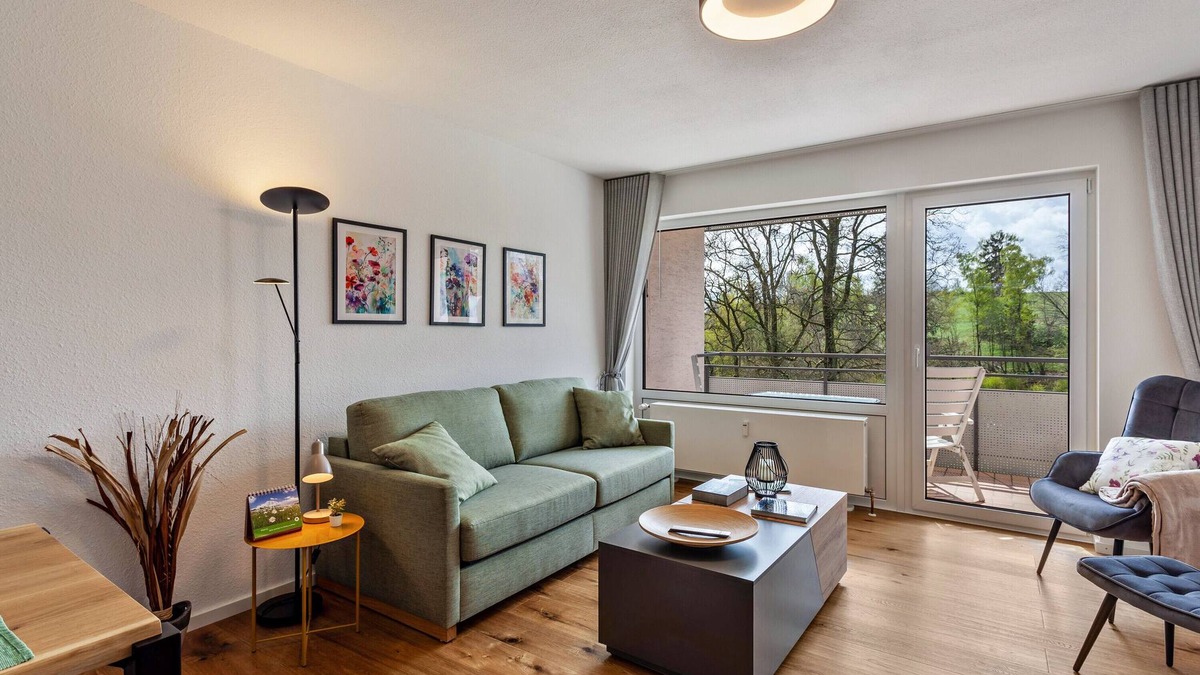Gudenhagen Apartment | Apartment 'Berg Und Tal' with Mountain View, Balcony and Wi-Fi