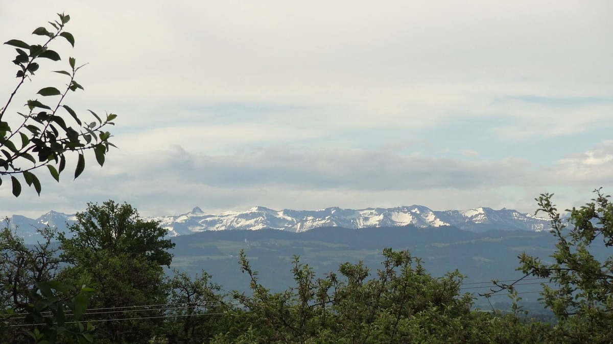 Amtzell Apartment | Apartment “Bergblick” on Farm with Mountain View, Wi-Fi, Balcony & Garden
