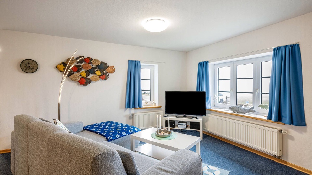 Nordstrand Apartment | Apartment 'Bi Reiner' with Private Terrace and Wi-Fi
