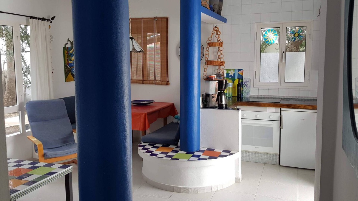 Corralejo Apartment | Apartment "BLUE" in a quiet beach-dunes location, and access to the sea