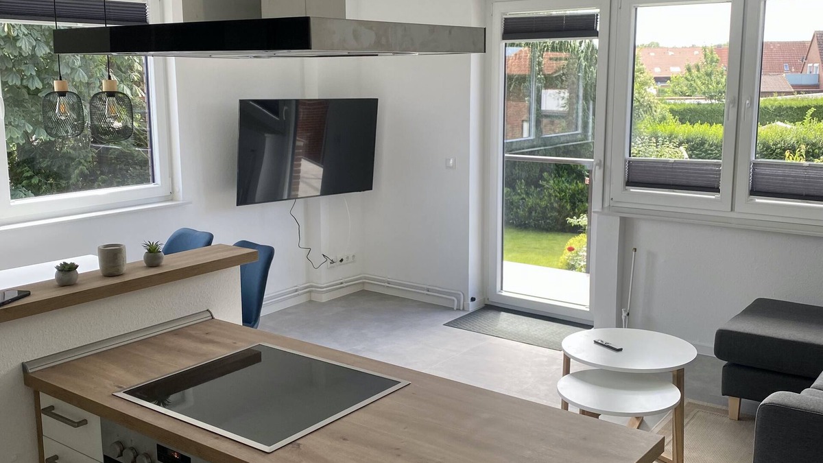 Schillig Apartment | Apartment Brandung with 50sqm, 1 bedroom, balcony with garden view, max. 2 persons