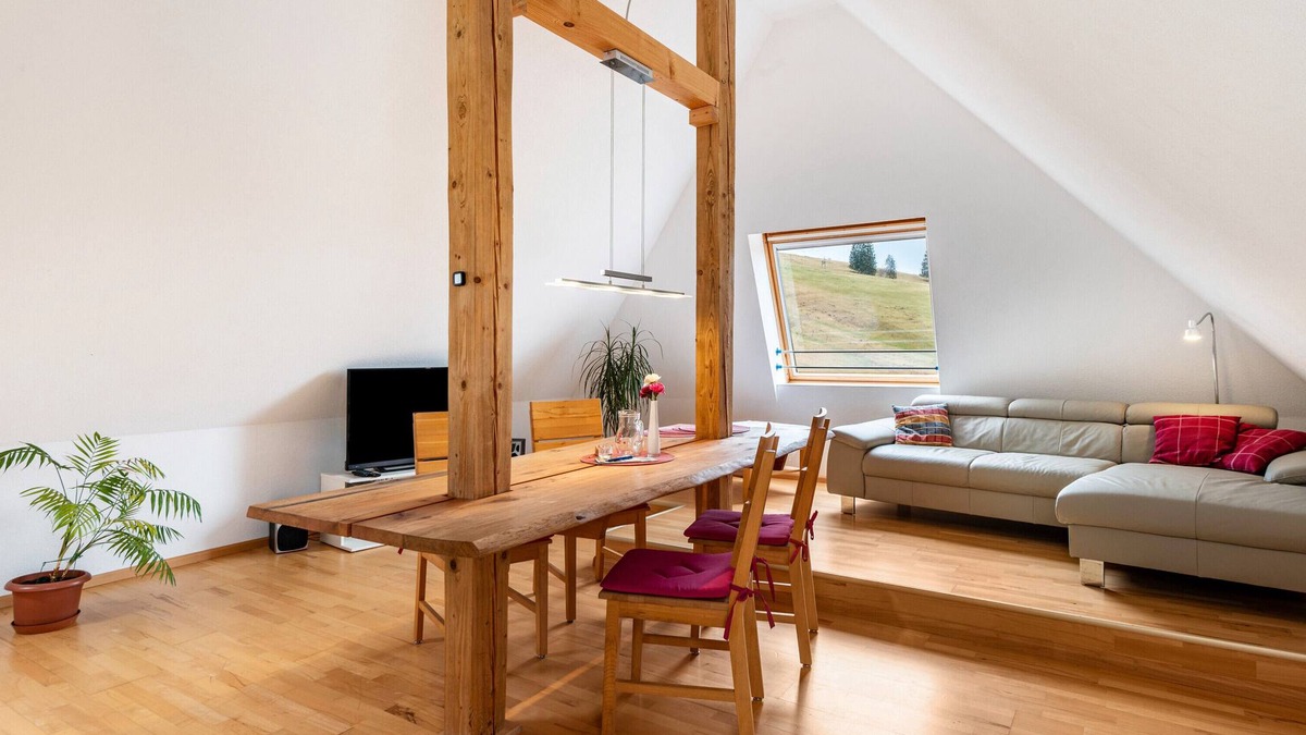 Todtnau Apartment | Apartment 'Buche' with Mountain View, Shared Terrace and Wi-Fi