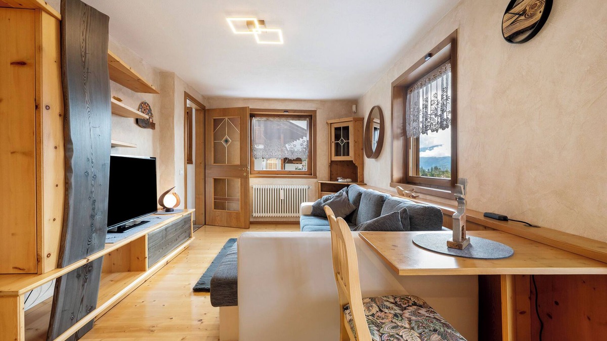 Cavalese Apartment | Apartment 'Casa Elisabeth' with Mountain View, Shared Garden and Balcony