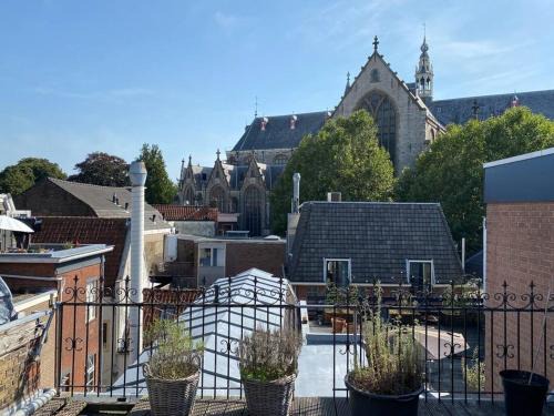 Gouda Apartment | Apartment City Center Terrace with Iconic View