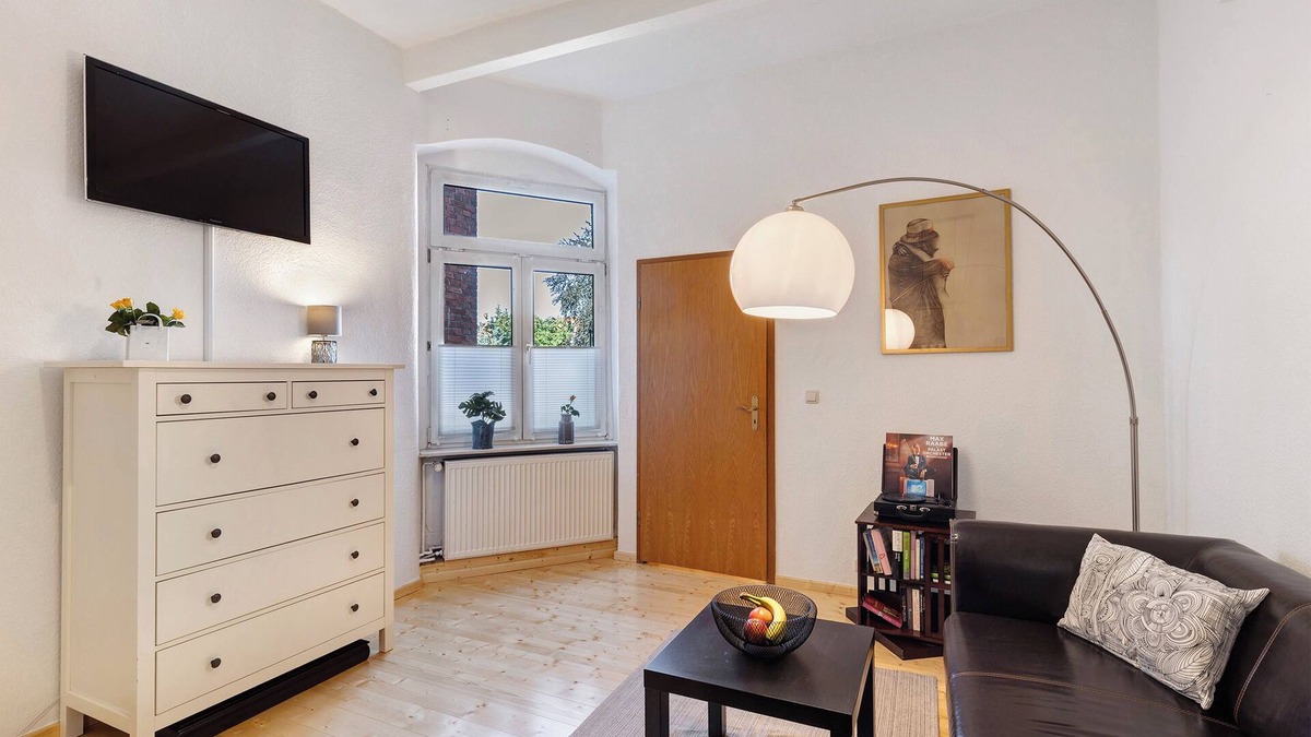 Nordhausen Apartment | Apartment 'City Leben' with Wi-Fi
