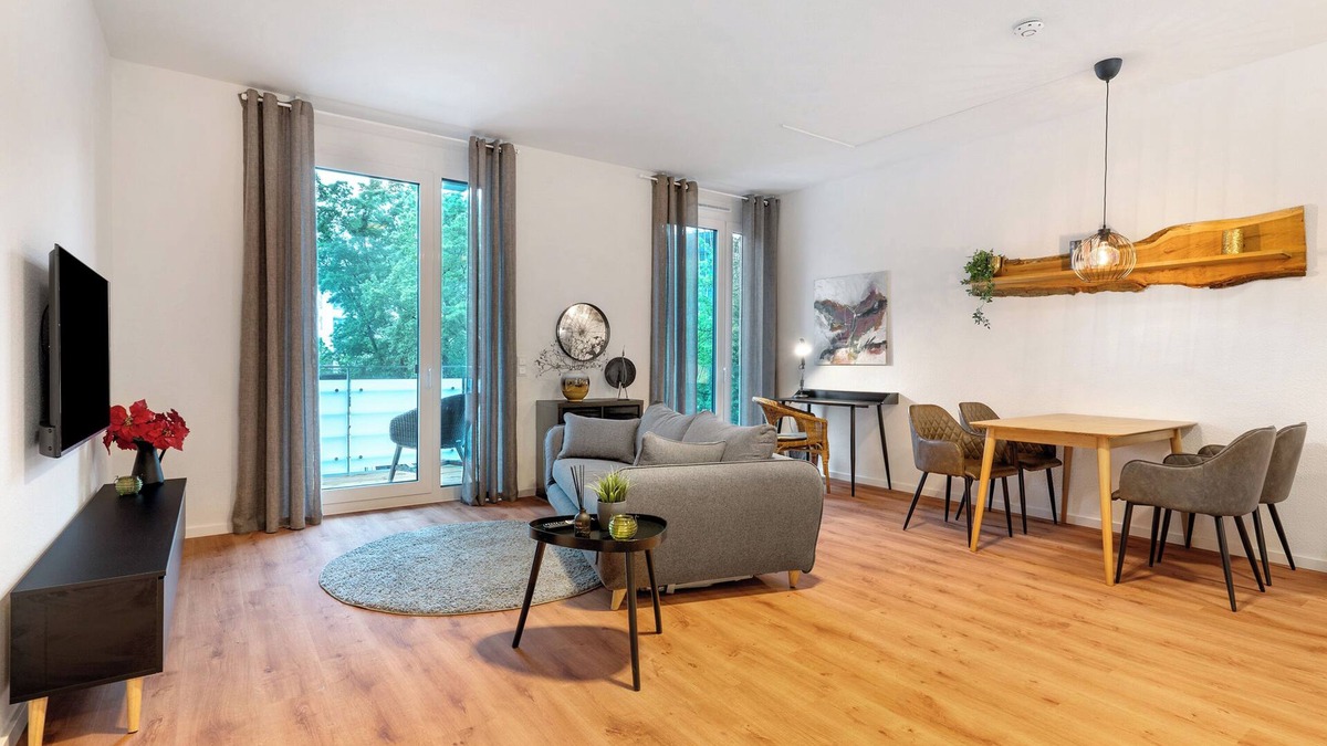Unterwiehre-Nord Apartment | Apartment 'Km Style Apartments 8' with Balcony and Wi-Fi