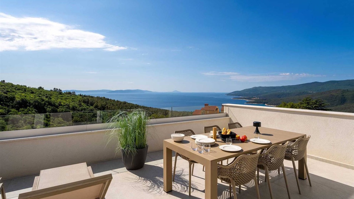 Rabac Apartment | Apartment Dora Mar with spectacular seaview