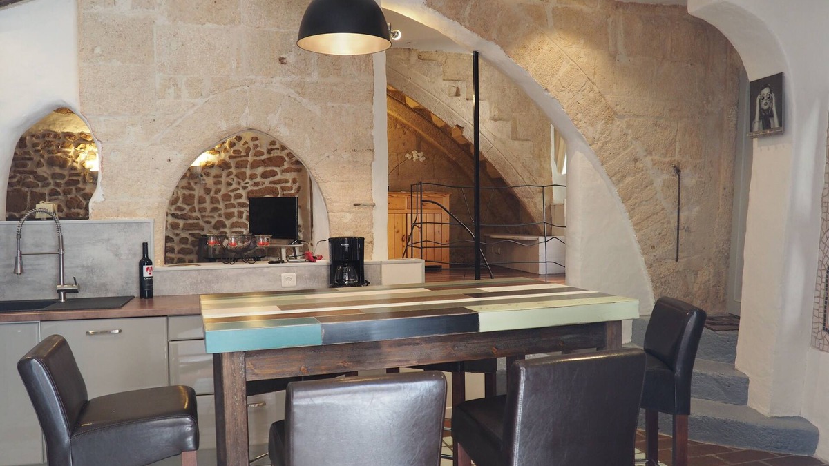 Ecusson Apartment | Apartment Ecusson Center historique Large 3 rooms in a 13th century building