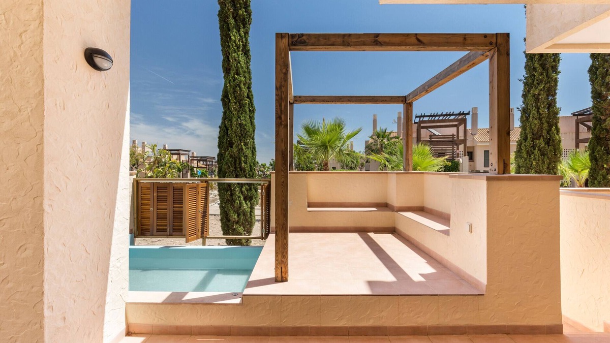 Fuente Alamo de Murcia Apartment | Apartment 'El Oasis Martinica 8 Bajo A' with Shared Pool, Wi-Fi and Air Conditioning