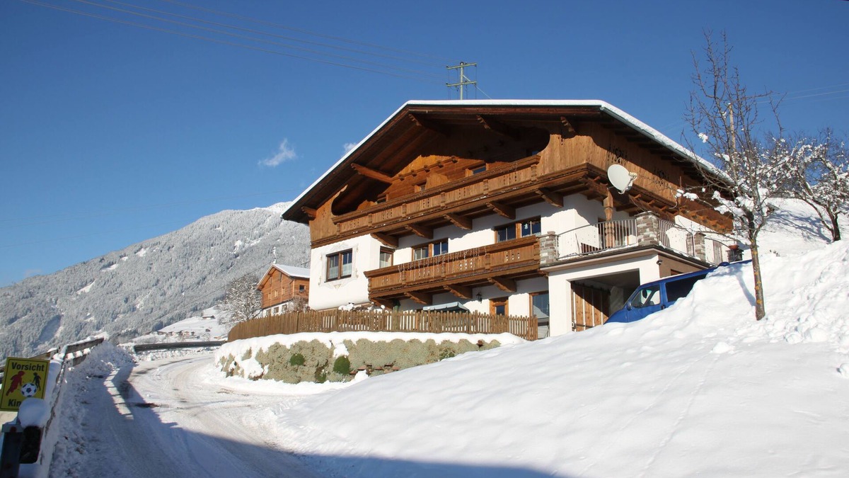Ahrnbach Apartment | Apartment Enzian with magnificent view of the Zillertal mountains, pool, 2-5 pers.