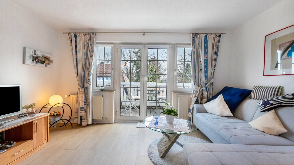 Hennstedt Apartment | Apartment 'Erholung Pur' with Balcony and Wi-Fi