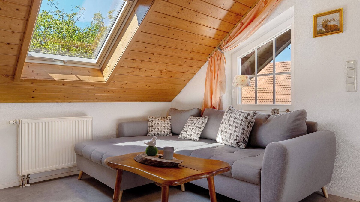 Zell am Harmersbach Apartment | Apartment 'Ferienwohnung Sternenhimmel, 48qm' with Mountain View, Shared Terrace and Wi-Fi