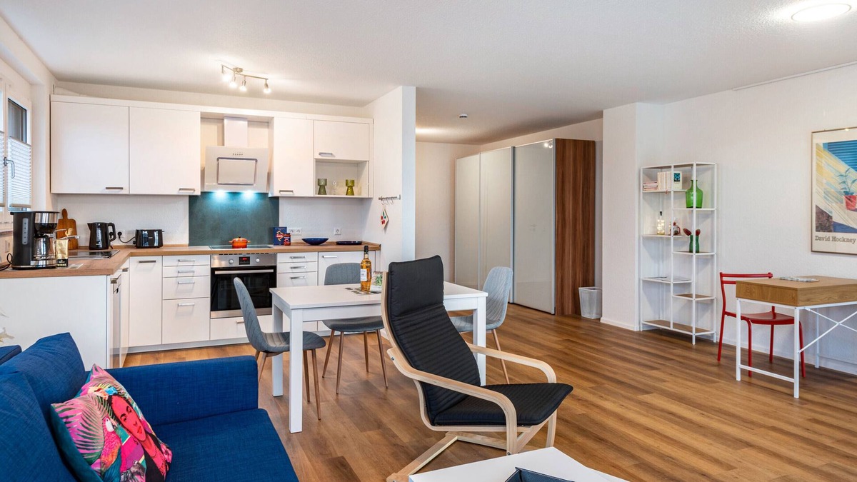 Bad Bellingen Apartment | Apartment 'Ferienwohnung Vogesenpanorama 1' with Mountain View, Private Terrace and Wi-Fi
