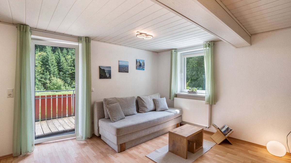 Freudenstadt Apartment | Apartment 'Ferienwohnung Waldblick' with Balcony and Wi-Fi
