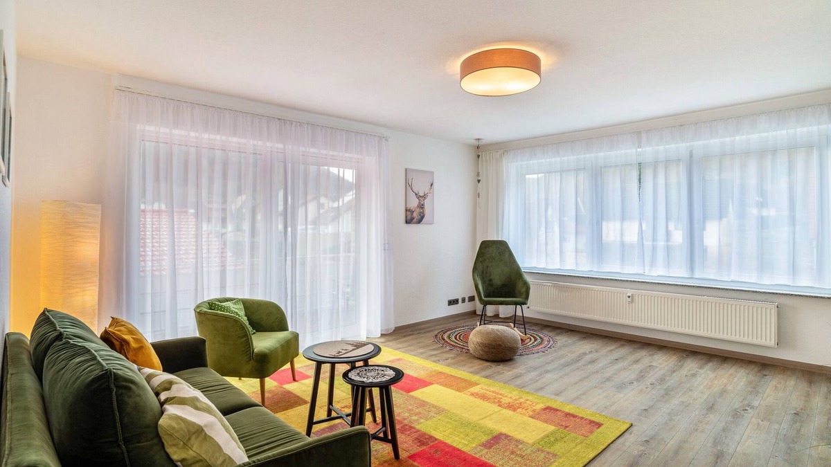 Calmbach Apartment | Apartment 'Ferienwohnung Mit Balkon' with Mountain View, Balcony and Wi-Fi