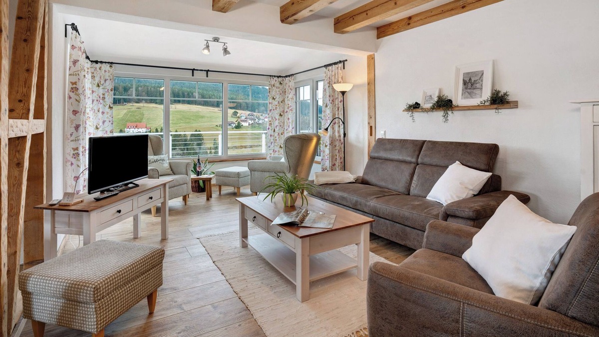 Baiersbronn Apartment | Apartment 'Ferienwohnung Rinkenberg' with Private Terrace and Wi-Fi