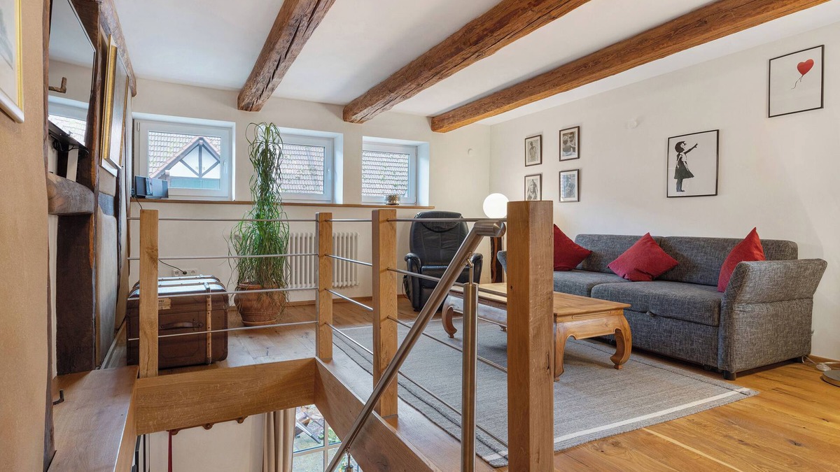 Emmerthal Apartment | Apartment 'Ferienwohnung Fachwerk-Home' with Private Terrace