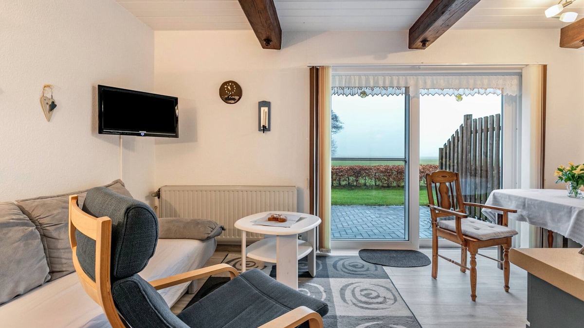 Bordelum Apartment | Apartment 'Ferienwohnung 2 Gänse' with Shared Garden and Wi-Fi