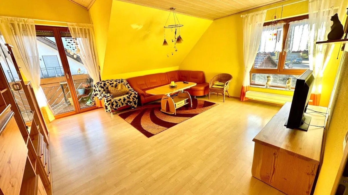Oppenau Apartment | Apartment 'Ferienwohnung Huber' with Balcony and Wi-Fi