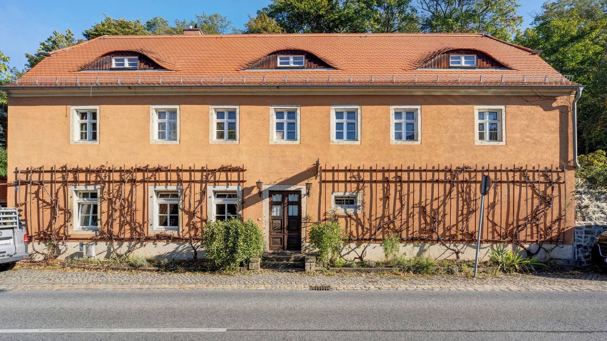 Wachwitz Apartment | Apartment 'Fewo In Der Alten Weinpresse' with Private Garden and Wi-Fi