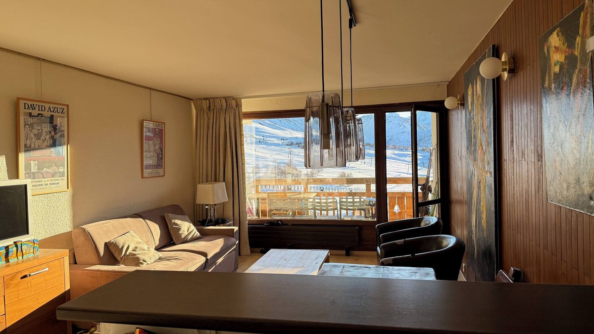 Cognet Apartment | Apartment/flat - Alpe d'Huez at the feet of slopes with great mountain view.
