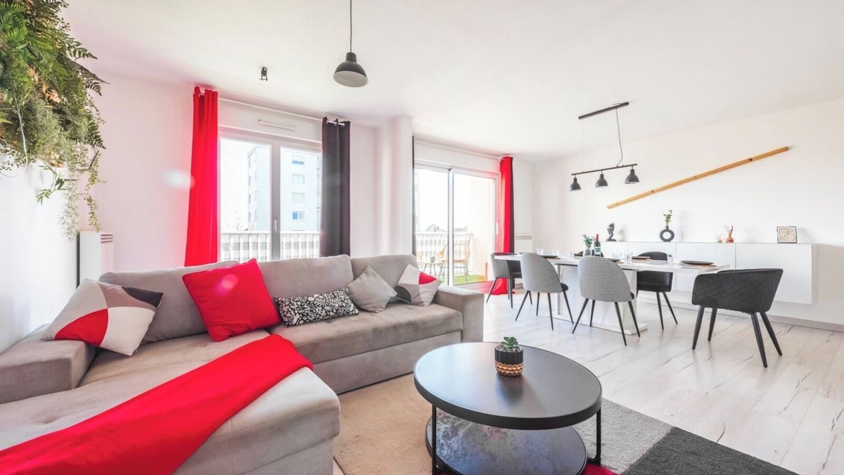 Lingolsheim Apartment | Apartment for up to 7 people 3 BEDROOMS
