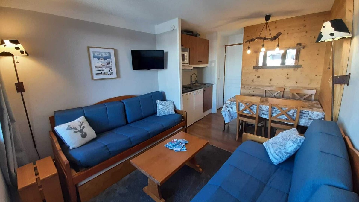 Belle Plagne Apartment | Apartment in the heart of Belle Plagne ski-in ski-out station 5 pers.