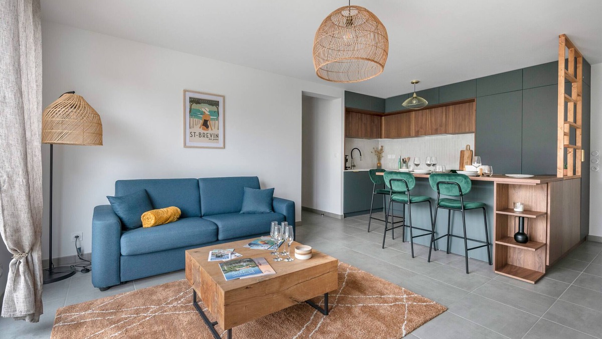 Saint-Brevin-les-Pins Apartment | Apartment for 4, center and seaside