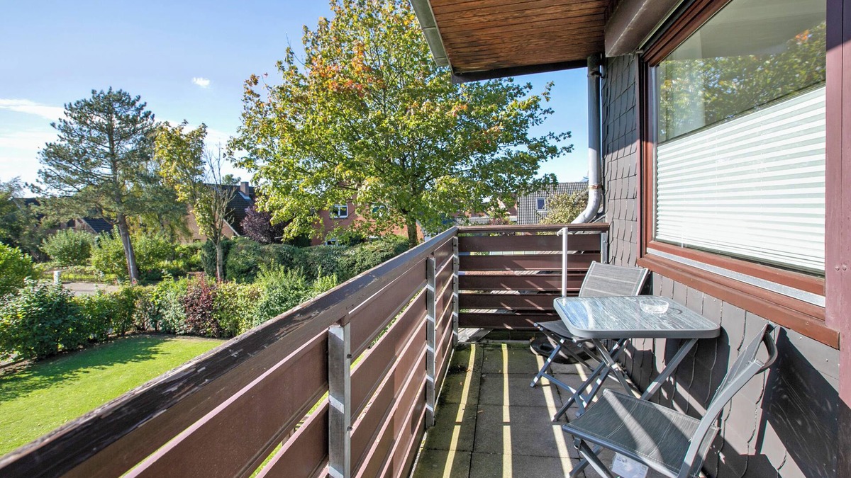 Meldorf Apartment | Apartment 'Frieda 4' with Shared Garden, Balcony and Wi-Fi