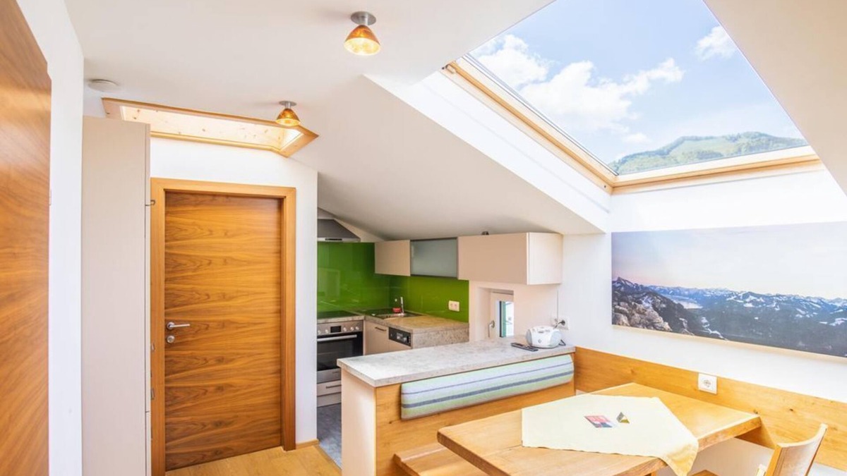 Fuschl am See Bed & Breakfast | Apartment "Hainbirke" - Haus Bergblick