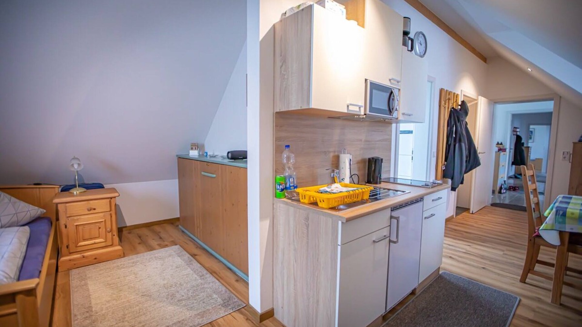 Burtenbach Apartment | Apartment Haus Maria Waldblick Hühnernest 20 sqm with single kitchen, near Legoland