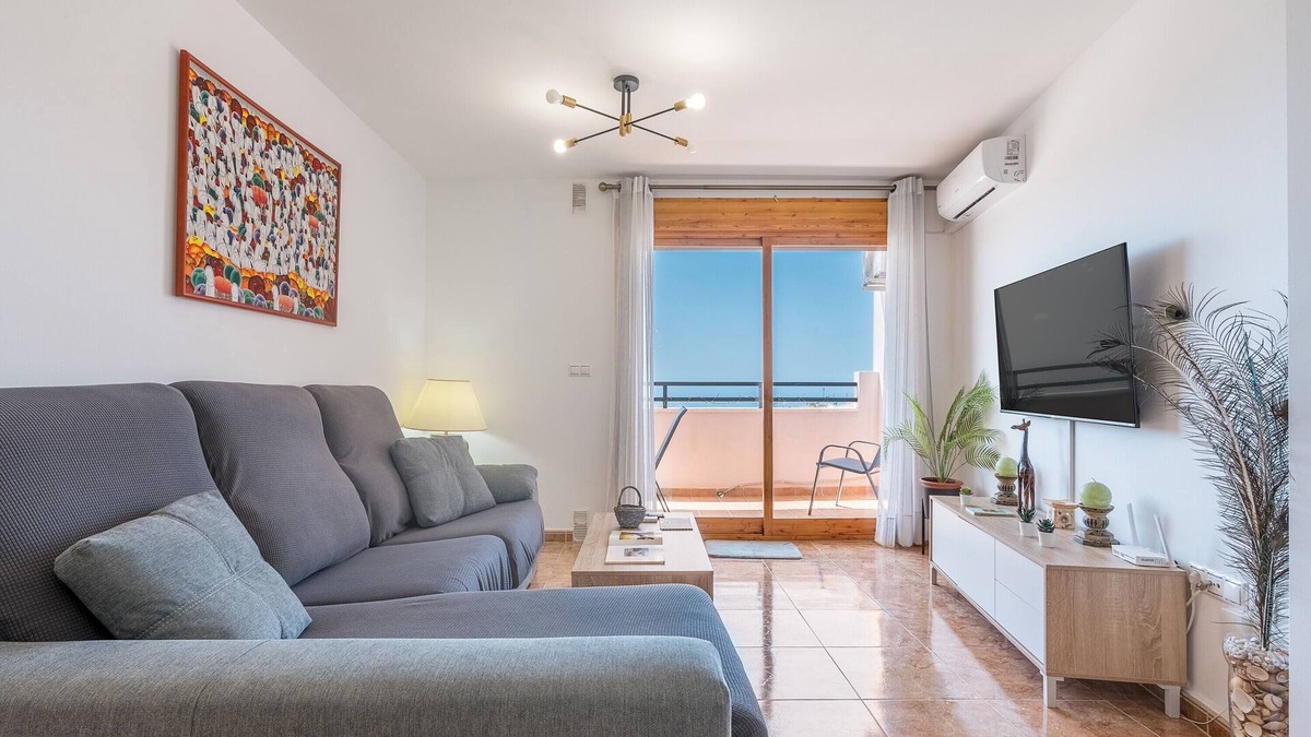 Polopos Apartment | Apartment 'Haza' with Sea View, Wi-Fi and Air Conditioning