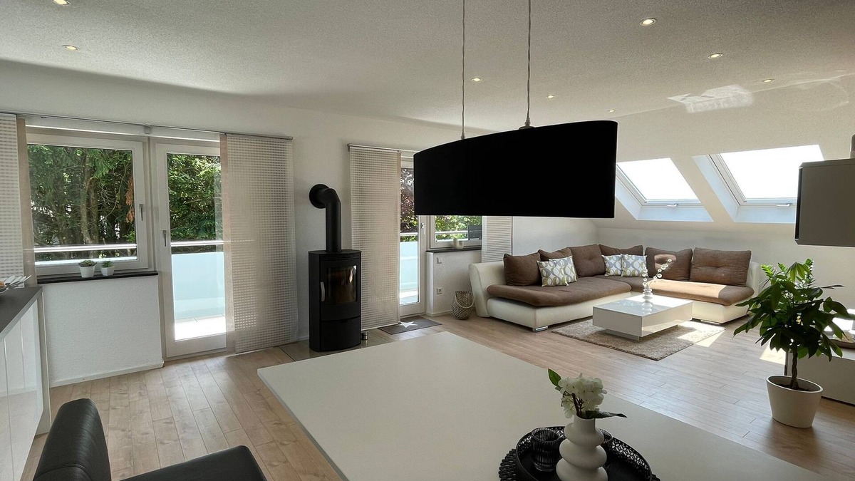 Mahlspuren im Hegau Apartment | Apartment 'Hegaublick' with Balcony and Wi-Fi