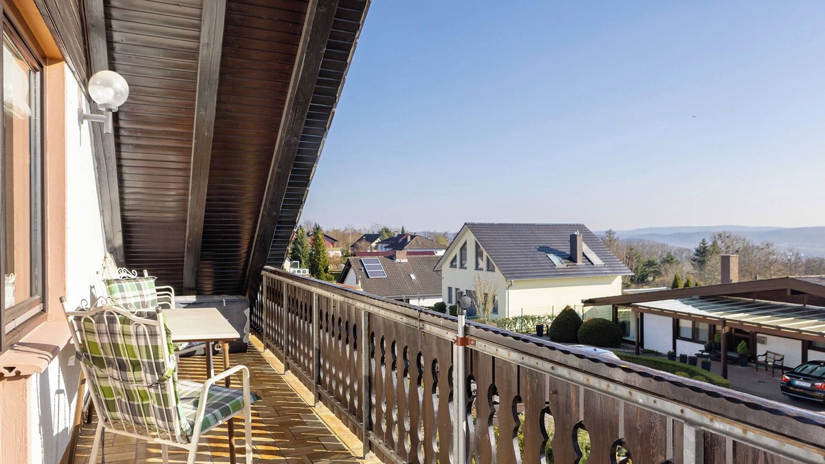 Meinhard Apartment | Apartment 'Heidi's Panoramablick' with Mountain View, Balcony and Wi-Fi