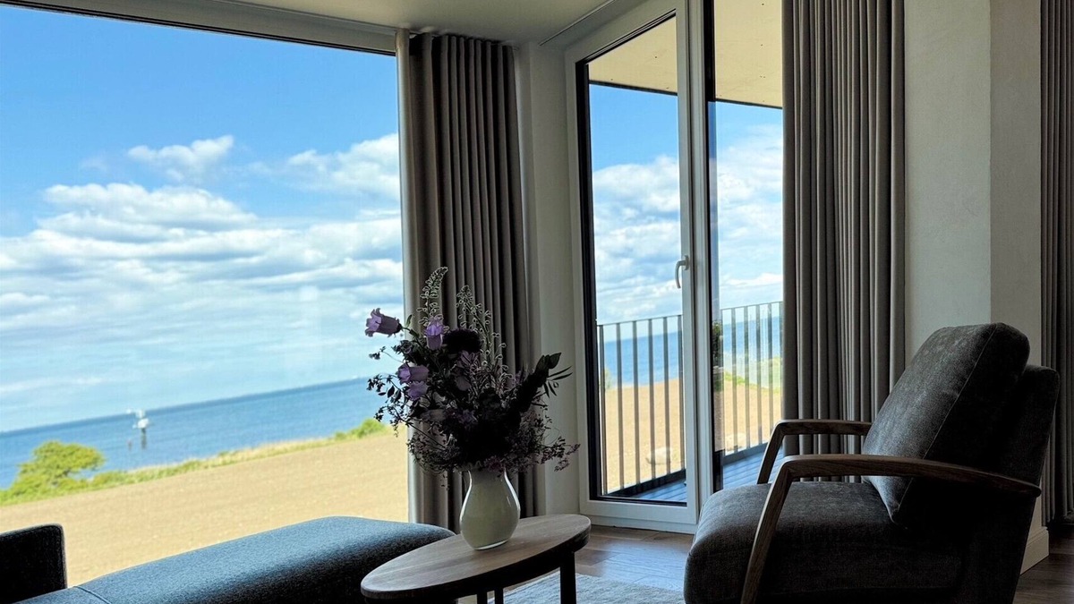Marienleuchte Apartment | Apartment Heimathafen - sea view. Sauna. Exclusive.