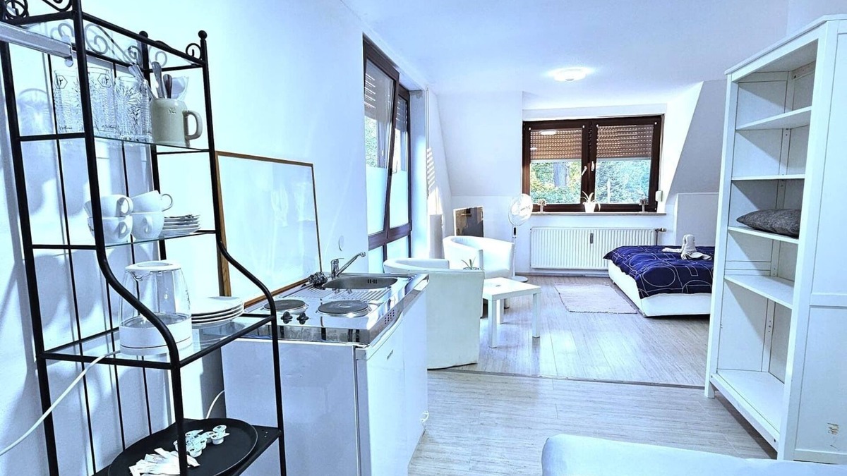 Leinburg Apartment | Apartment 'Helles 1 Zimmer In' with Shared Garden and Wi-Fi