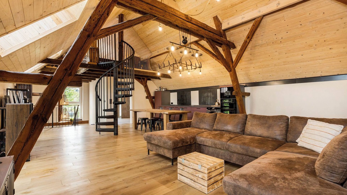 Großthiemig Apartment | Apartment 'Heuboden' with private sauna session
