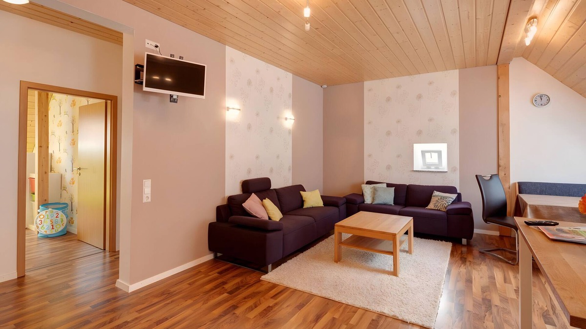 Gerabronn Apartment | Apartment 'Hof In Liebesdorf - Akelei' with Shared Garden and Wi-Fi
