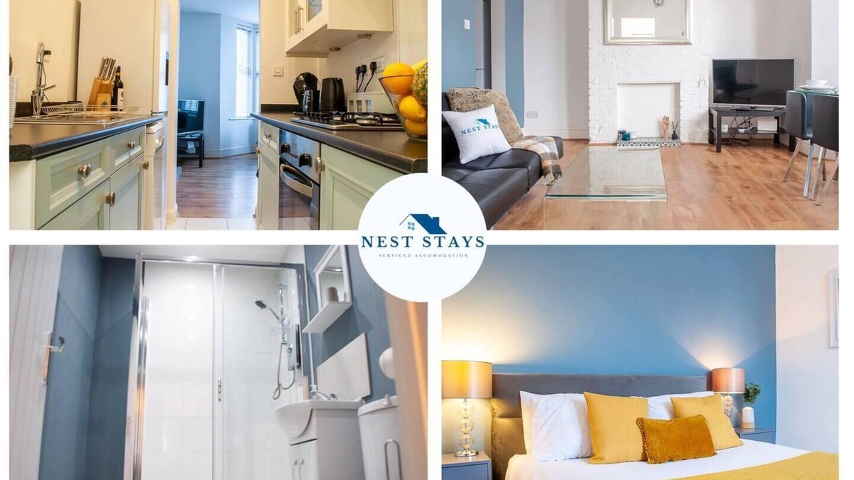 Kempston Apartment | Apartment Ideal for Hospital by Nest Stays