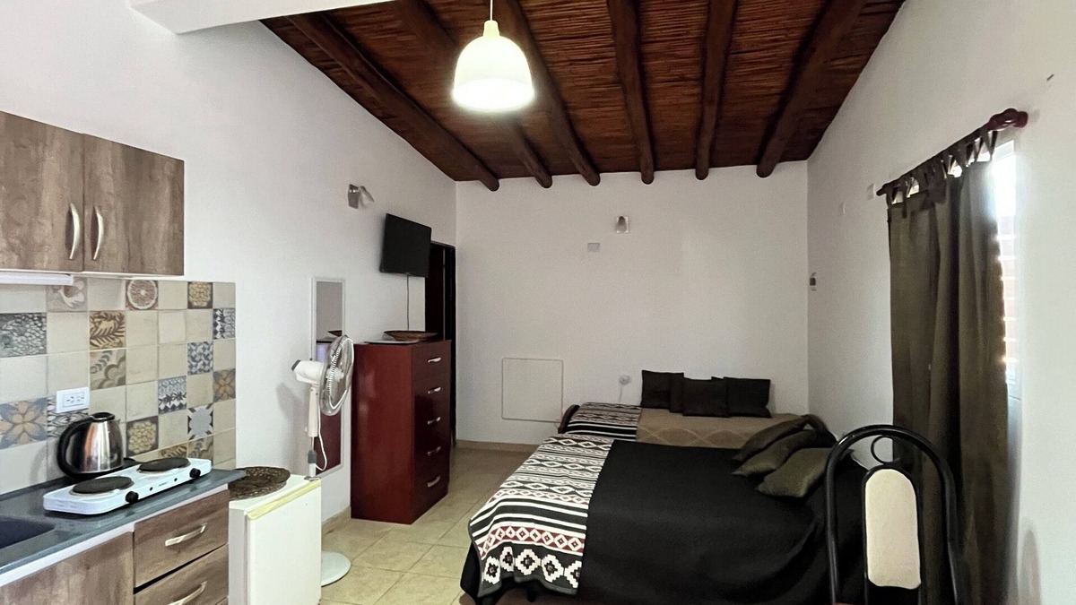 San Agustin de Valle Fertil Apartment | Apartment in Valle Fértil, 3 blocks from the main square.