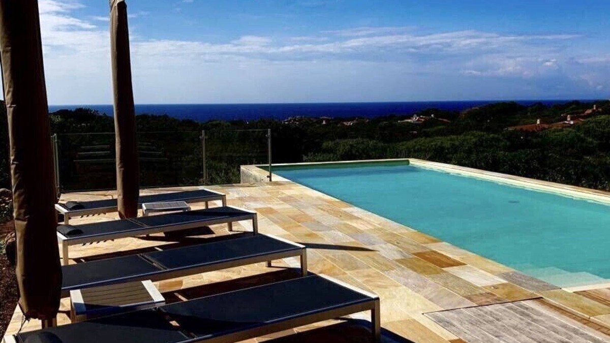 Portobello di Gallura Apartment | Apartment (in basement of a villa) in countryside with fantastic sea view + pool