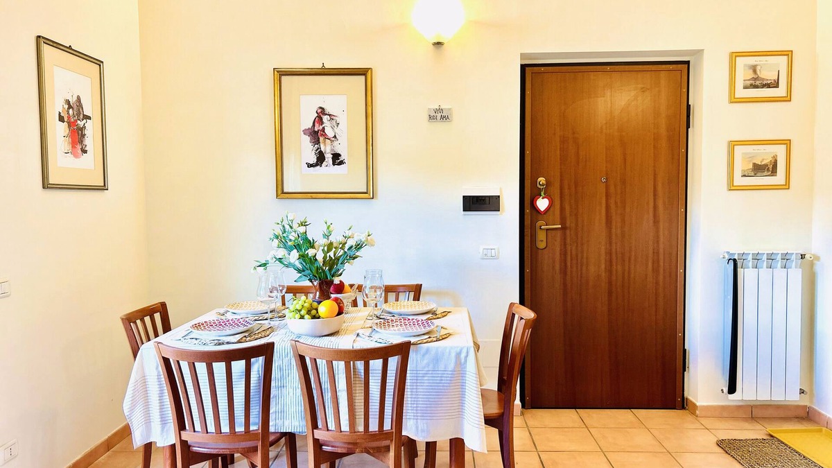Fiuggi Apartment | Apartment in Fiuggi for a family of 4 with mountain views
