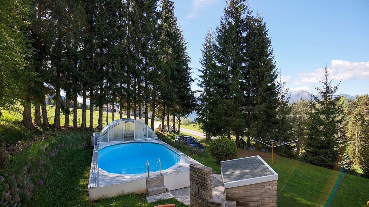 Fresach Apartment | Apartment in Fresach near Millstättersee with pool