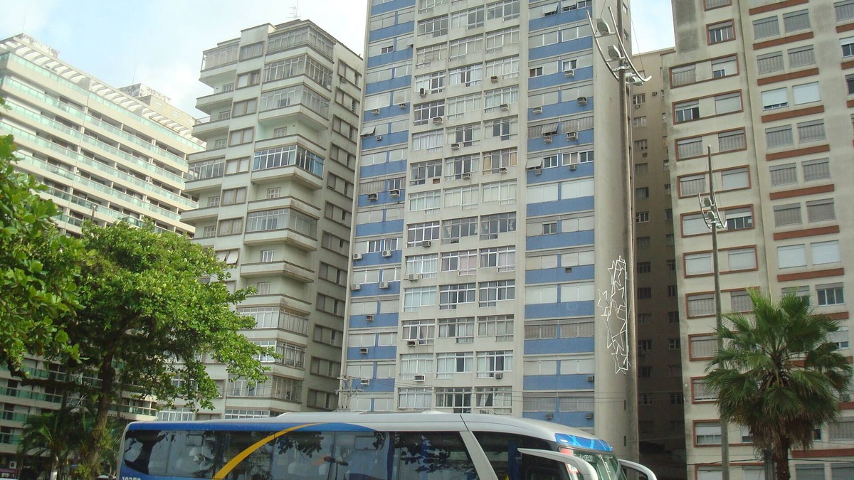 Embare Apartment | Apartment in front of Embaré Santos Beach SP