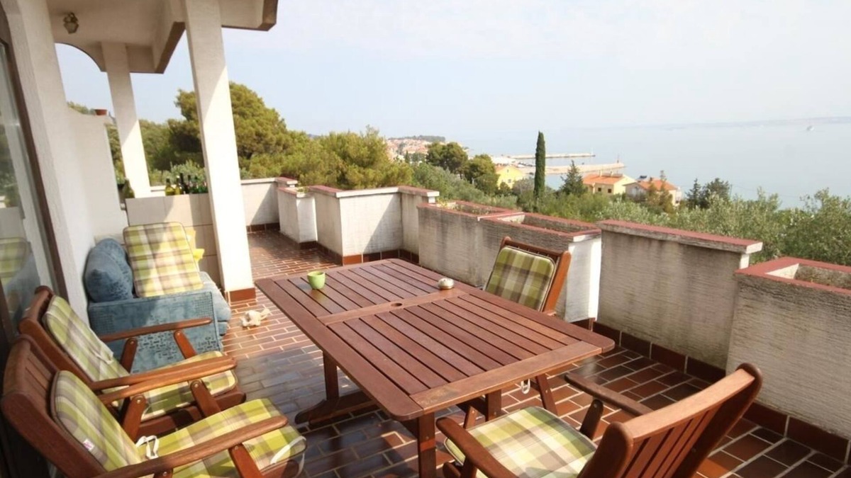 Kali Apartment | Apartment in Kali with Seaview, Terrace, Air condition, WIFI (4230-3)
